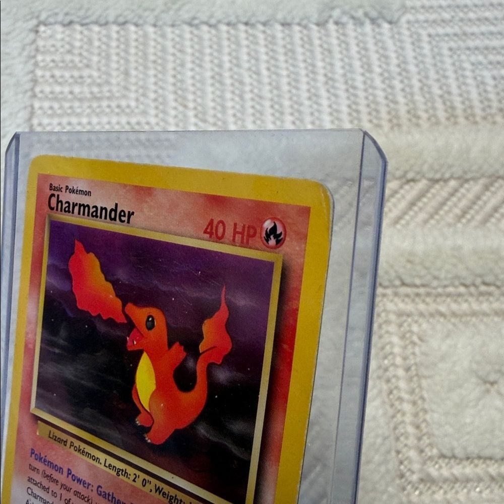 Basic Pokemon Charmander Card - Picture 2 of 6